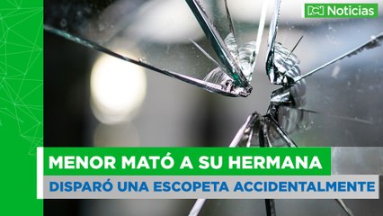 Menor mató accidentalmente a su hermana con una escopeta en Huila