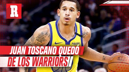 Golden State Warriors cortó al mexicano Juan Toscano