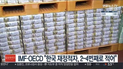IMF·OECD "올해 한국 재정적자, 2~4번째로 적어"