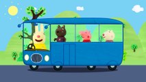 Wheels on the Bus Nursery Rhymes | Peppa Pig Song | Nursery Rhymes + Kids Songs