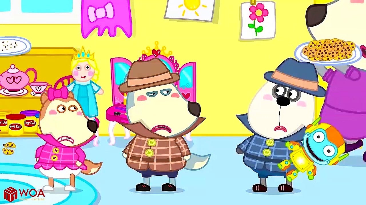 Wolfoo Plays with Giant Rainbow Flowers  Wolfoo Family Kids Cartoon -  video Dailymotion