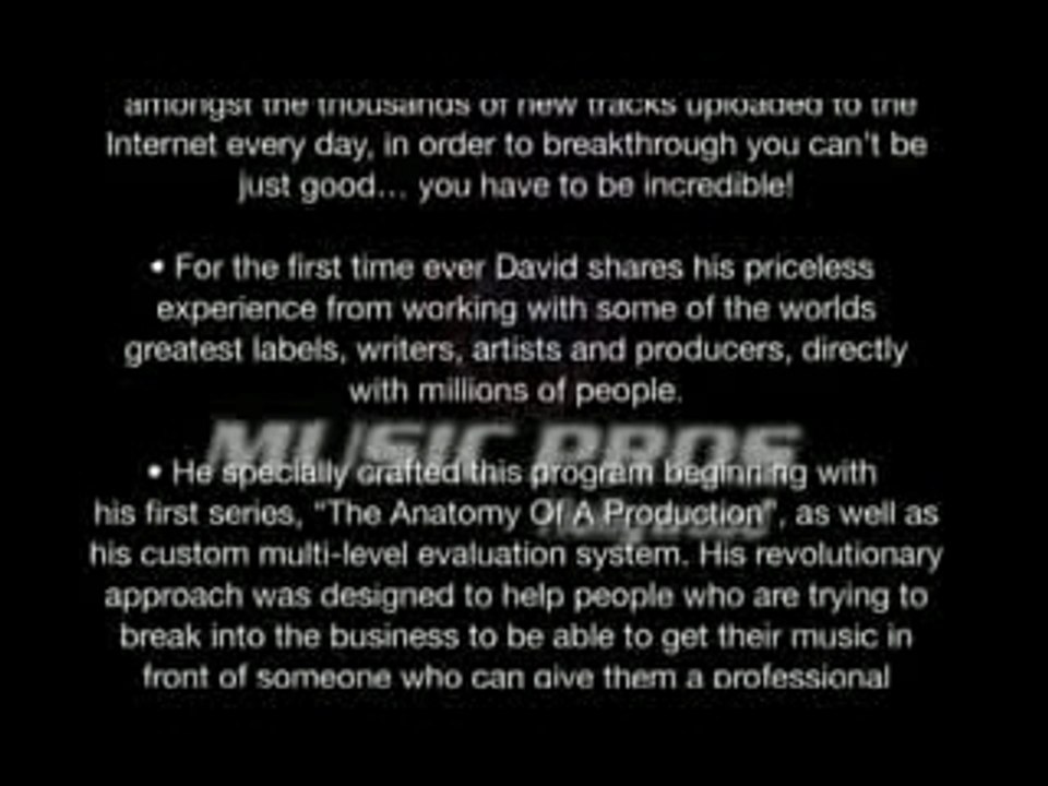 Learn To Make Hit Records