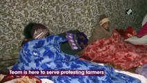 Medical staff takes shelter at Singhu Border to serve protesting farmers