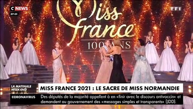 Miss France : Mais qui est Amandine Petit, Miss Normandie, élue hier soir au Puy-du-Fou en Vendée lors d'une émission qui marquait le centenaire des concours ?