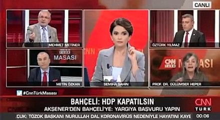 Canlı yayında 4 kez "Sayın Öcalan" deyince...