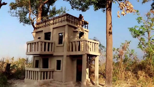 Build Water Slide Park Into Underground Swimming Pool and Swimming pool Top 3 Story Design House