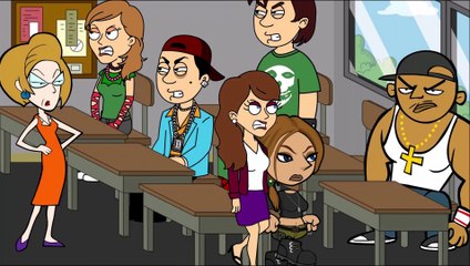 Jen Gets In Trouble At School