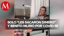 Benito perdió la lucha contra el coronavirus y la saturación hospitalaria en México