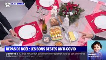 Repas de Noël: les bons gestes à table contre le Covid-19