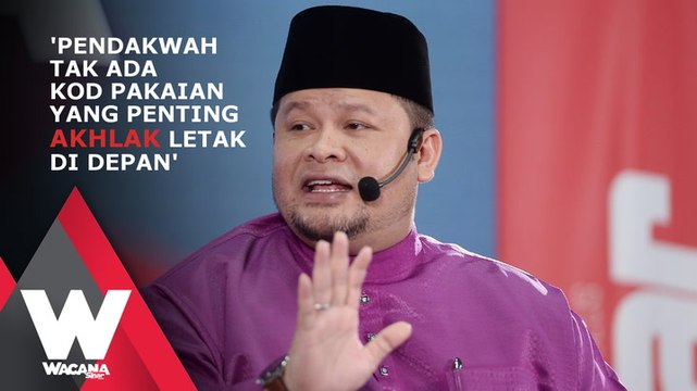 'Pendakwah tak ada kod pakaian, yang penting akhlak letak di depan'