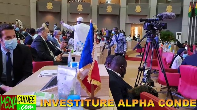 Conakry : les temps forts de l'investiture du président Alpha Condé...