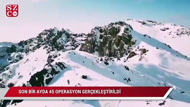 MSB: Son bir ayda 75 terörist etkisiz hale getirildi