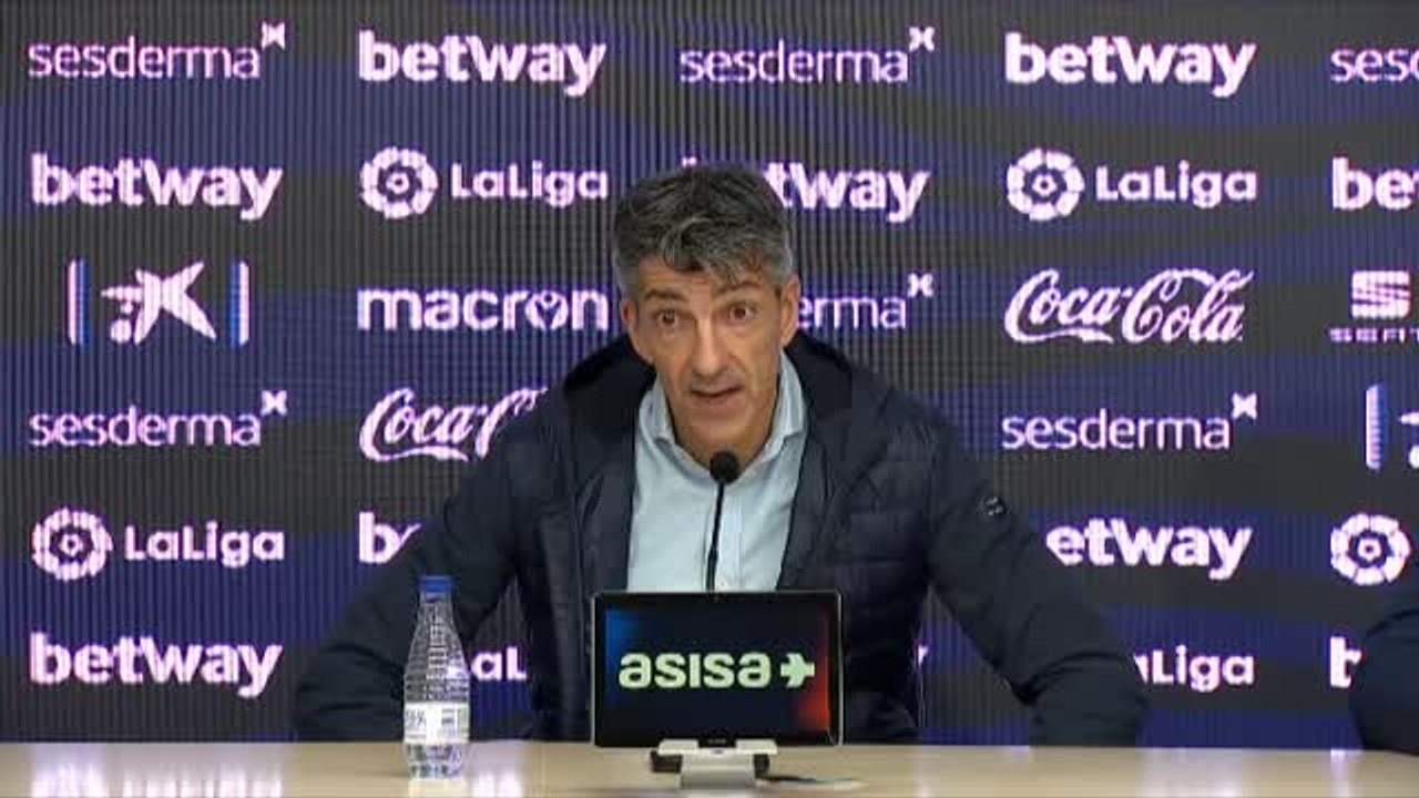 Imanol Alguacil: "Somos los mismos que hace un mes"