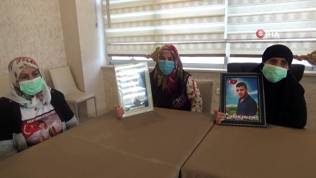 Evlat nöbetindeki aileler kısıtlamaya rağmen eylemlerini sürdürüyor