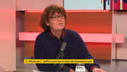 Avec 38% de popularité pour Emmanuel Macron, la politologue Chloé Morin estime que cela montre "la crise démocratique que l'on vit en France"                                 mais ça montre la crise démocratique que l'on vit en France"