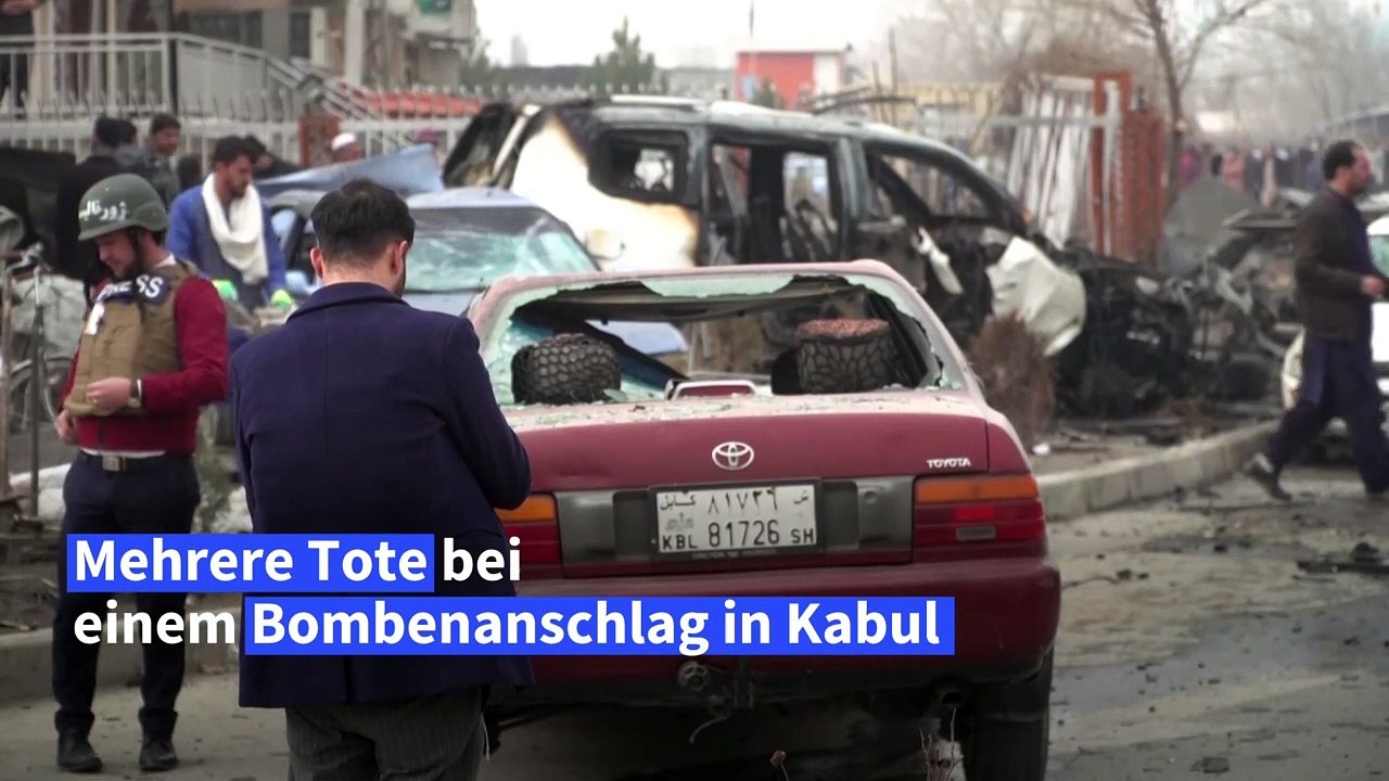 Mehrere Tote bei Bombenanschlag in Kabul