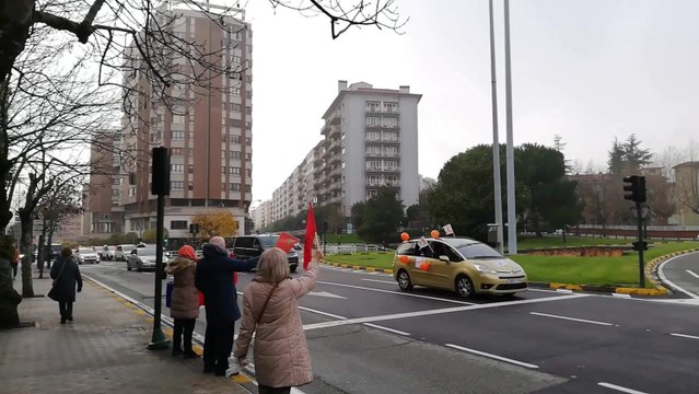 Manifestación en contra de la LOMLOE en Pamplona