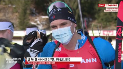 Jacquelin : « Je veux revoir les images... » - Biathlon - CM (H)