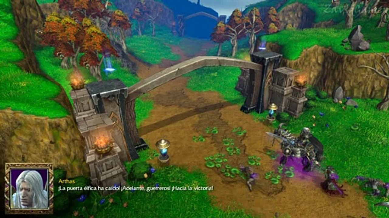Warcraft 3 Reforged Campaña Muertos vivientes El azote (Sin gameplay)