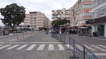 Çanakkale sokaklarında sessizlik hakim