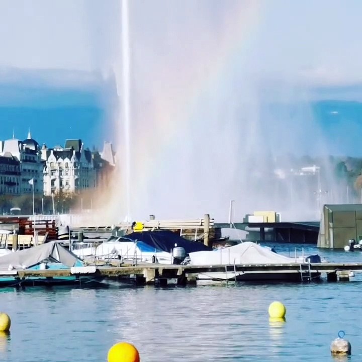 Genève ,le jet d'eau
