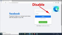 How to Disable the Reveal Password (Eye) Button from Password Field in Edge Browser on Windows 10?