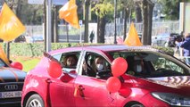 La concertada llena de coches las calles de toda España contra la 'Ley Celaá'