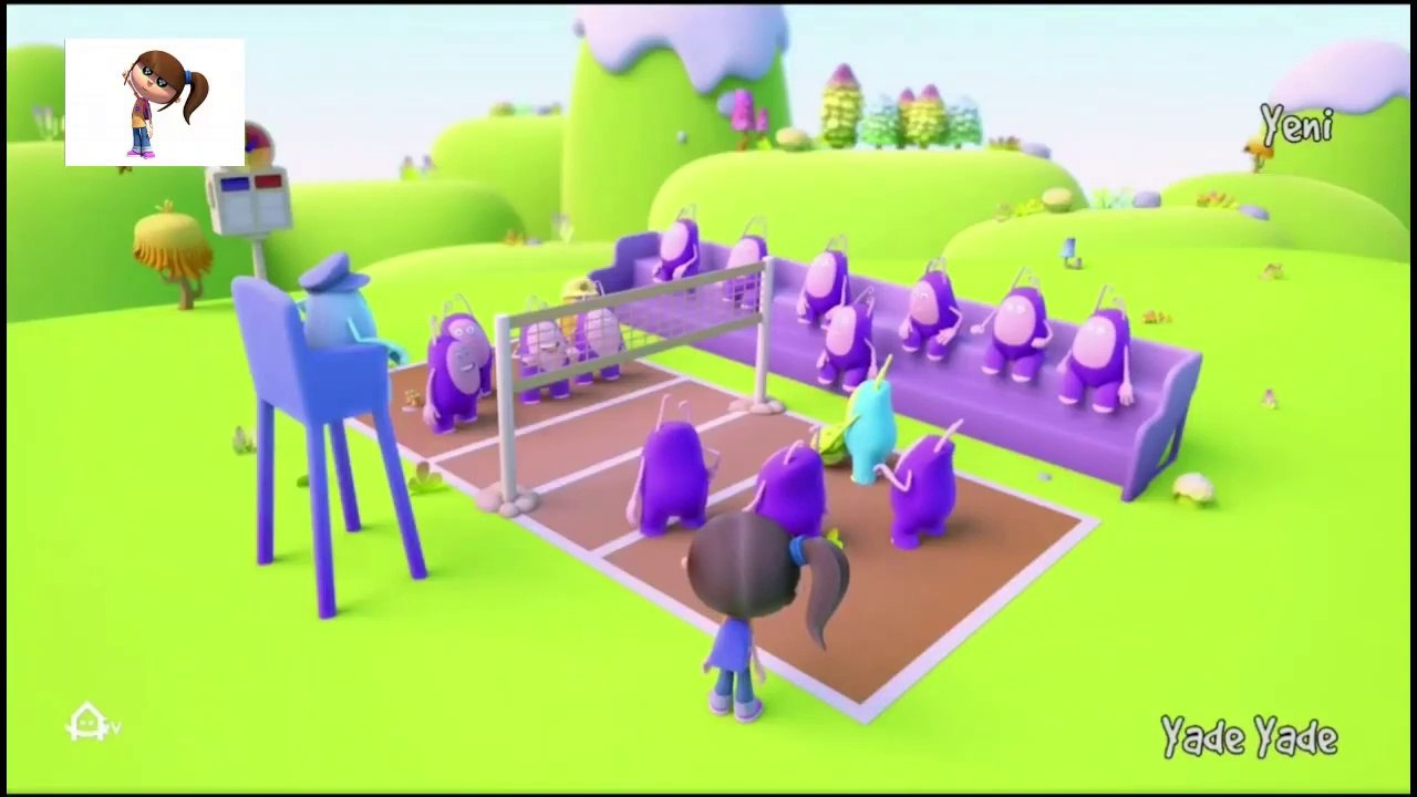 Yade Yade Çizgi Filmi - Voleybol Sahası _