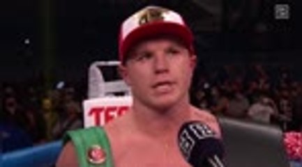 Super-moyens - Canelo : "J'ai fait un excellent travail"