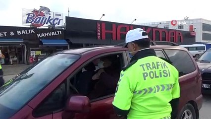 Markete araçları ile gidenlere ceza yağdı