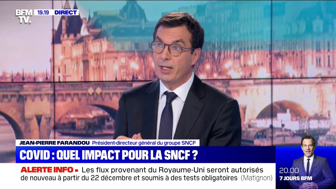 Jean-Pierre Farandou (PDG de la SNCF): "Nous sommes en train de faire le renouveau complet des lignes de banlieues" franciliennes