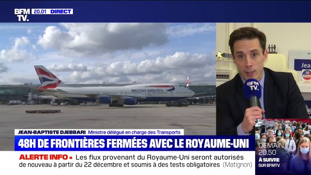 Jean-Baptiste Djebbari: Ces 48h vont nous servir à échanger au niveau européen et mettre en place un protocole sanitaire robuste