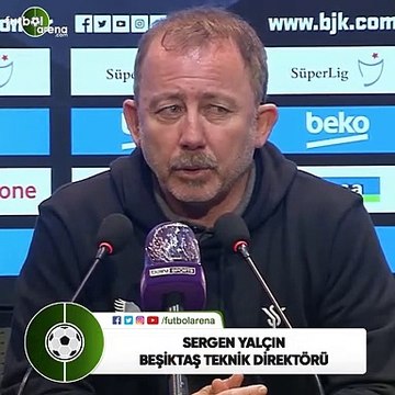Sergen Yalçın: Hakem beni atsın diye algı yapıyorsunuz, atılmayacağım!