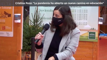 Cristina Pozo: "La pandemia ha abierto un nuevo camino en educación"