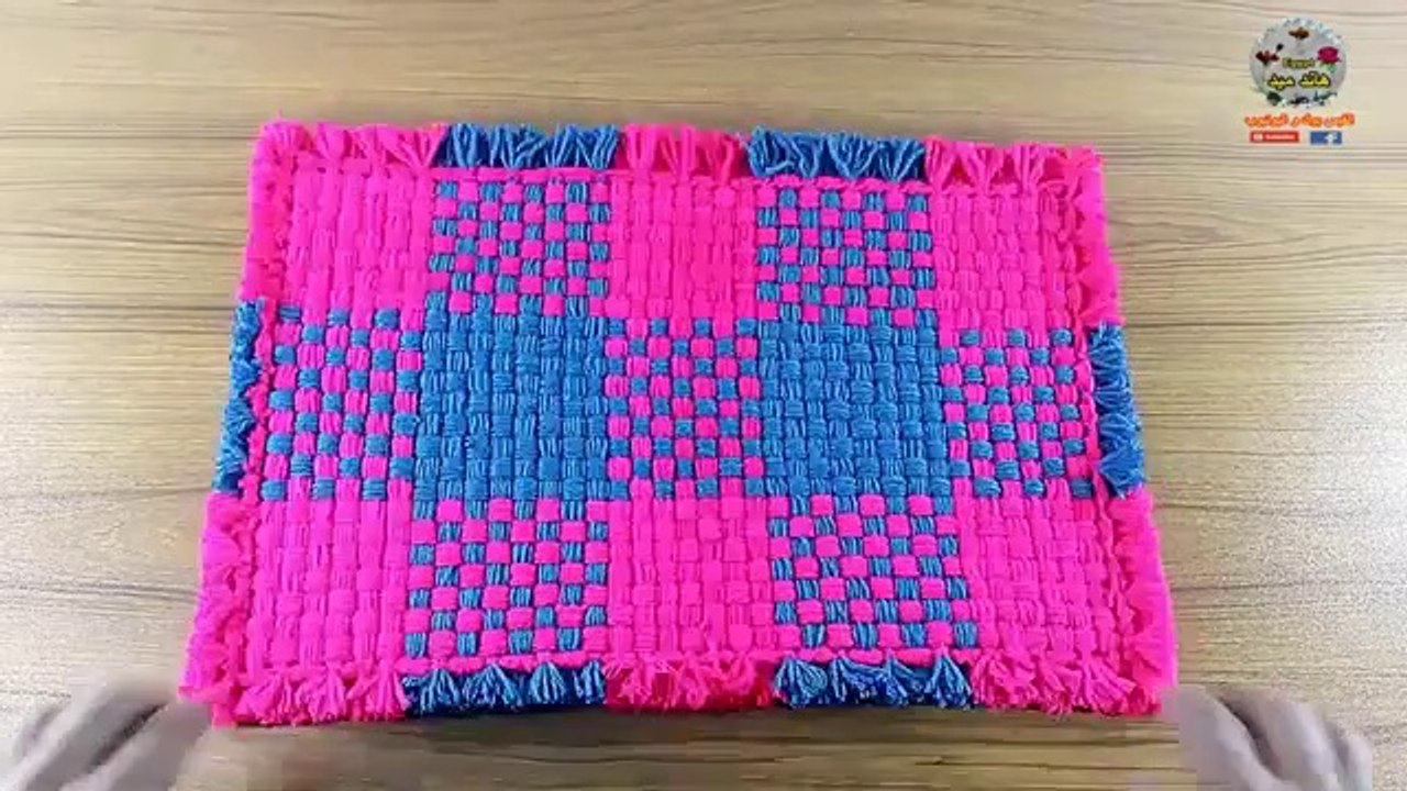Awesome Doormat Idea at Home  اسهل | طريقة  لصنع السجاد الكروشيه اوممسحة للأرجل من الخيط الصوف