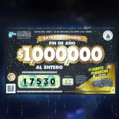 Lotería Nacional Sorteo de Fin de Año Ecuador 2020