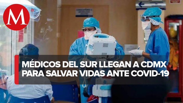 Por covid, IMSS trasladará a 640 médicos y enfermeras de 8 estados a hospitales de CdMx