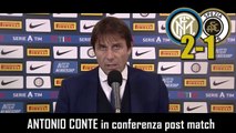 INTER-SPEZIA 2-1: ANTONIO CONTE IN CONFERENZA POST-MATCH