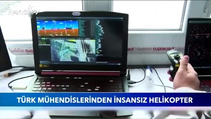 Türk Mühendislerden İnsansız Helikopter