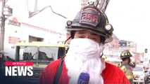 Santa's helpers: firefighters spread Christmas joy to Colombia hospital