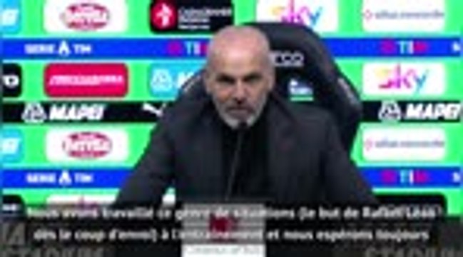 13e j. - Pioli : Nous faisons vite les choses cette saison