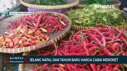 Jelang Natal dan Tahun Baru Harga Cabai Meroket