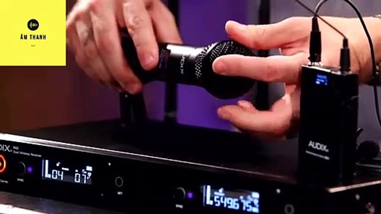 Bộ micro không dây cầm tay AUDIX AP41-OM2 là bộ micro không dây cầm tay với đầu micro là OM2