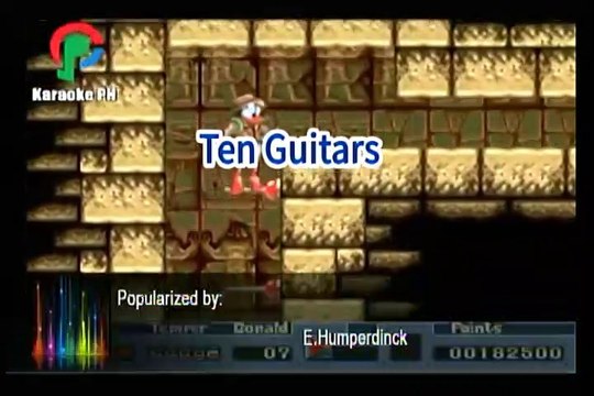 Engelbert Humperdinck Ten Guitars Karaoke