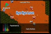 Everly Brothers Bye Bye Love Karaoke