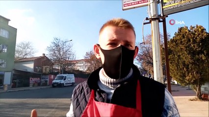 Sahibinden kaçan başıboş at trafikte tehlike saçtı