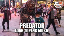 'Predator' edar 100 pelitup muka kepada orang ramai