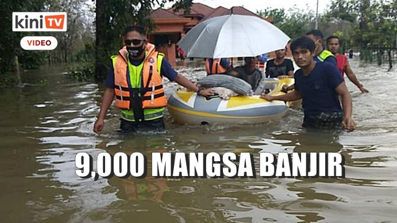Banjir Pantai Timur memburuk_ Lebih 9,000 mangsa