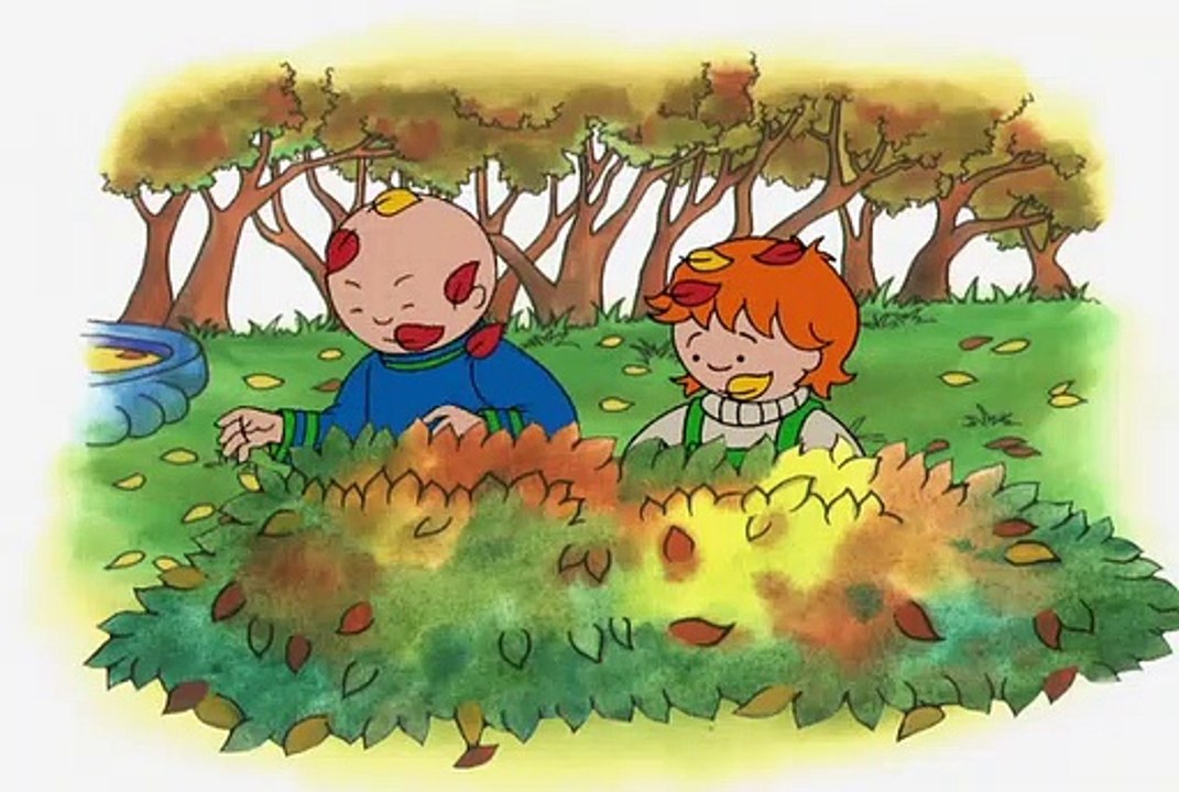 Caillou FRANÇAIS - Caillou râtelle les feuilles  (S01E30) | conte pour enfant | Caillou en Français