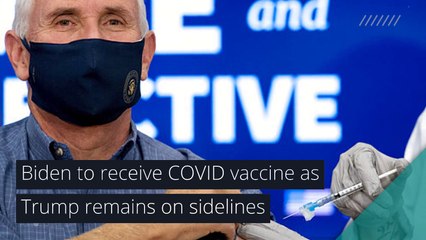 Biden to receive COVID vaccine as Trump remains on sidelines, and other top stories in health from December 21, 2020.